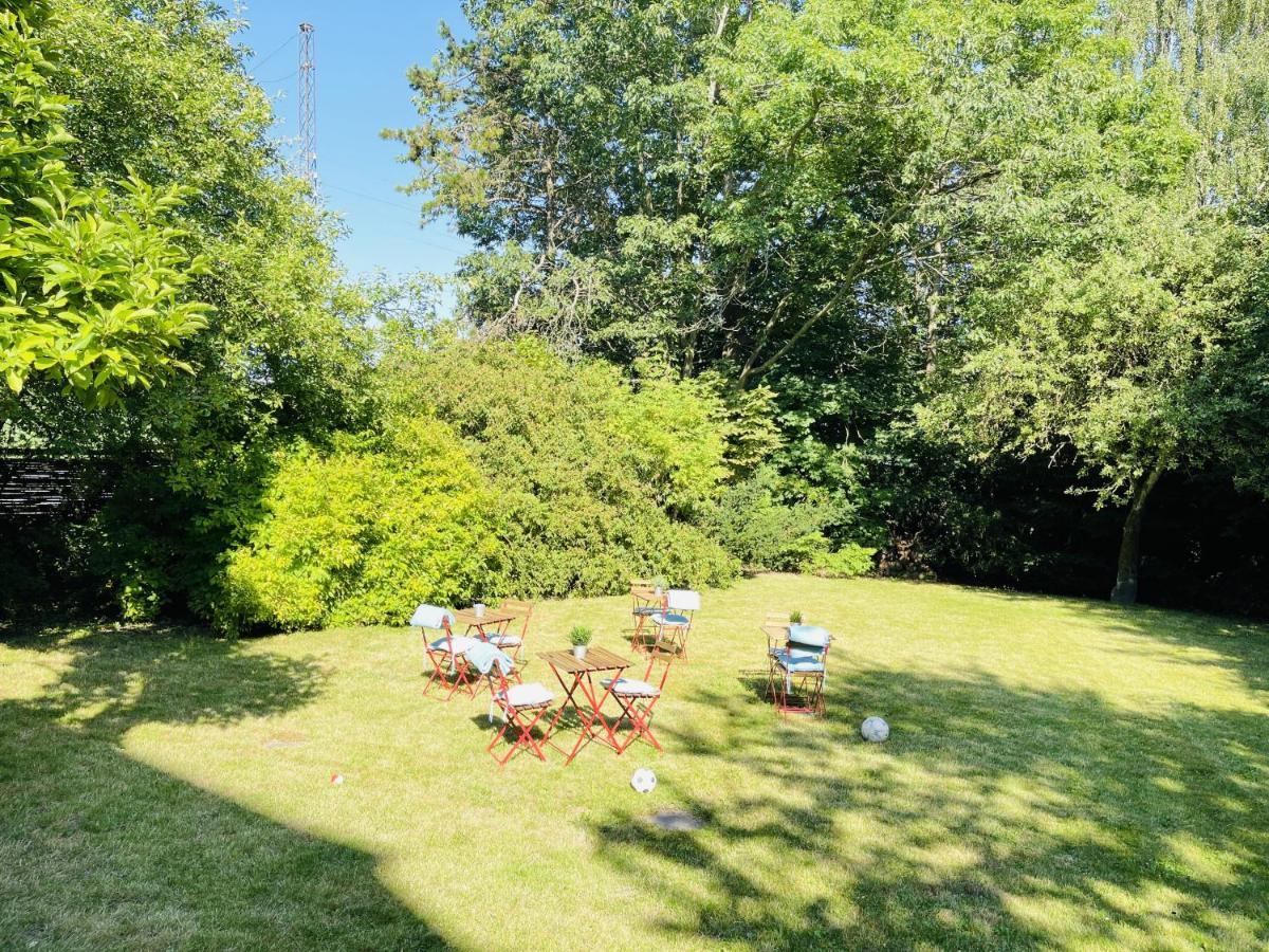 Aday - Aalborg Mansion - Studio With Terrace And Garden Ngoại thất bức ảnh